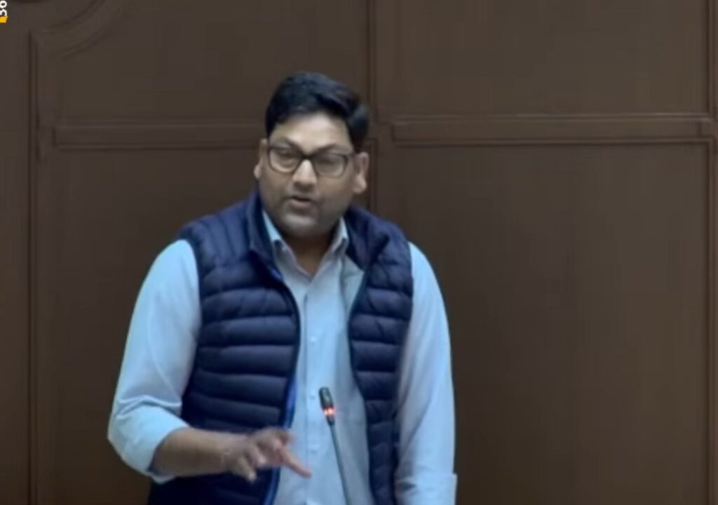 Baseri MLA Sanjay Kumar Jatav’s powerful voice resonated in the Legislative Assembly.