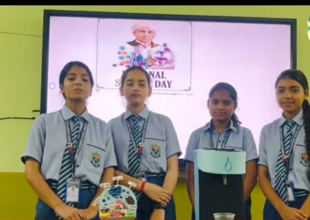 हिंडौन सिटी के गांधी एकेडमी सीनियर सेकेंडरी स्कूल में विज्ञान दिवस पर हुए कई कार्यक्रम