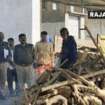 Dholpur: Youth found hanging in Sarmathura remains unidentified, last rites performed