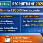IDBI Bank Vacancy 2026: Apply Online for 1300 Officer Level Post