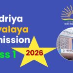 KVS Class 1 Admission 2026 Begins: Check Eligibility, Dates and Application Process