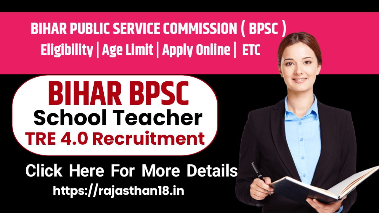 Bihar Teacher Vacancy 2026: BPSC TRE 4.0 Short Notice Out, Apply