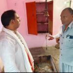 सपोटरा में शिव मंदिर की मूर्ति खंडित, विधायक हंसराज मीना ने लिया घटनास्थल का जायजा