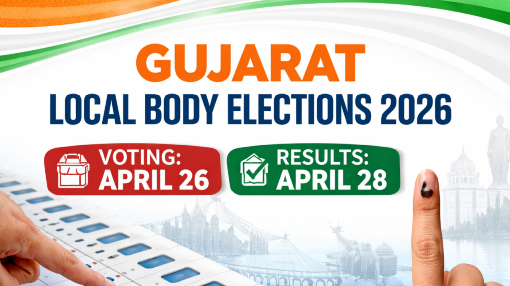 Gujarat Local Body Polls Scheduled for April 26; Results on April 28