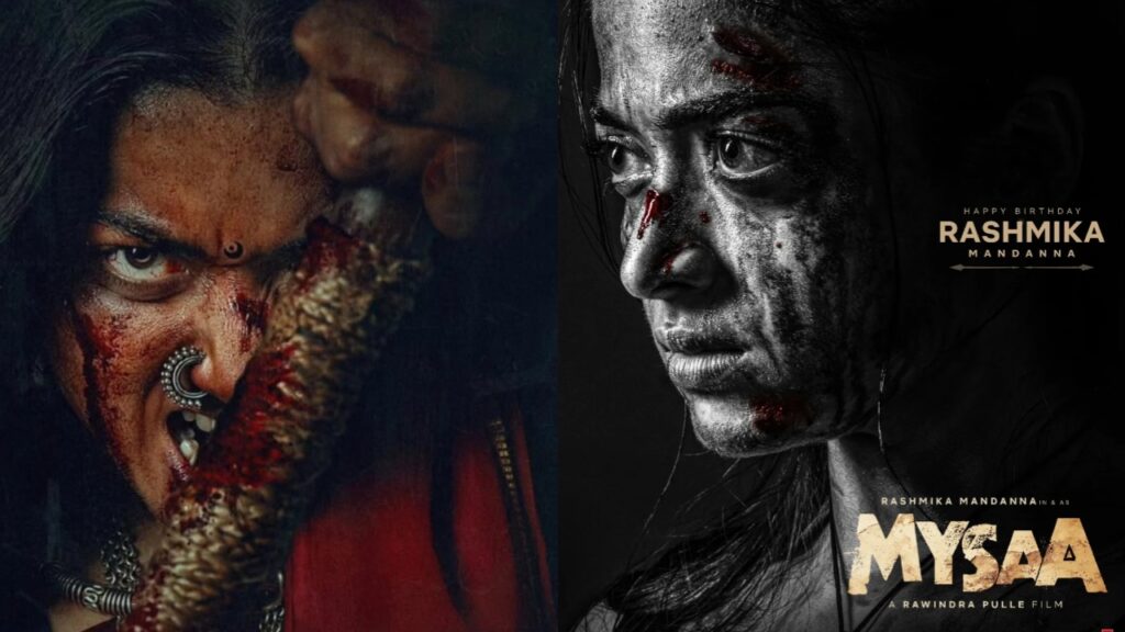Mysaa First Poster Out: Rashmika Mandanna Stuns in Intense New Avatar