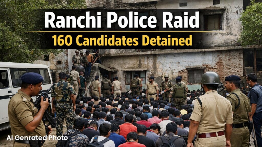 Ranchi Police Foil Excise Constable Exam Paper Leak Plot, 160 Candidates Detained