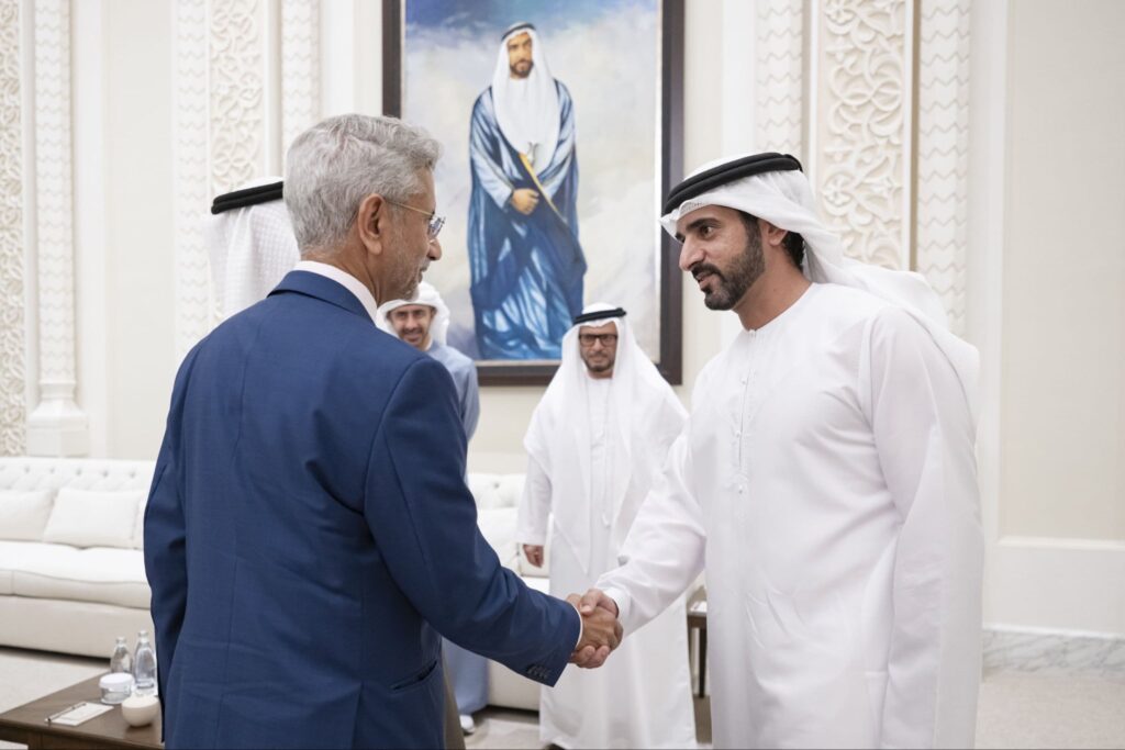 India-UAE Relations Strengthen as S. Jaishankar Meets UAE President