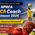 HPRCA Sports Coach Vacancy 2026: Apply for 14 Sports Coach Post