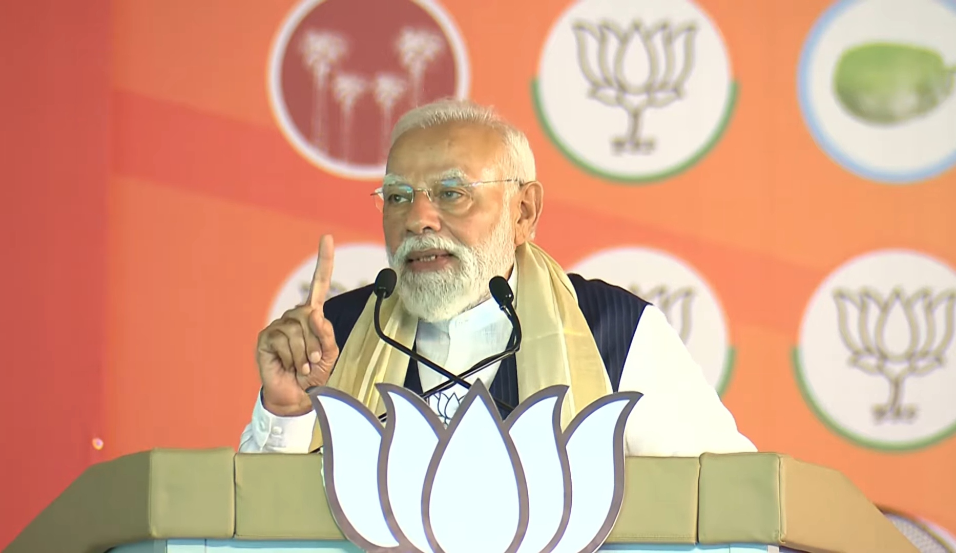 PM Narendra Modi Targets LDF in Kerala Assembly Elections 2026 Rally