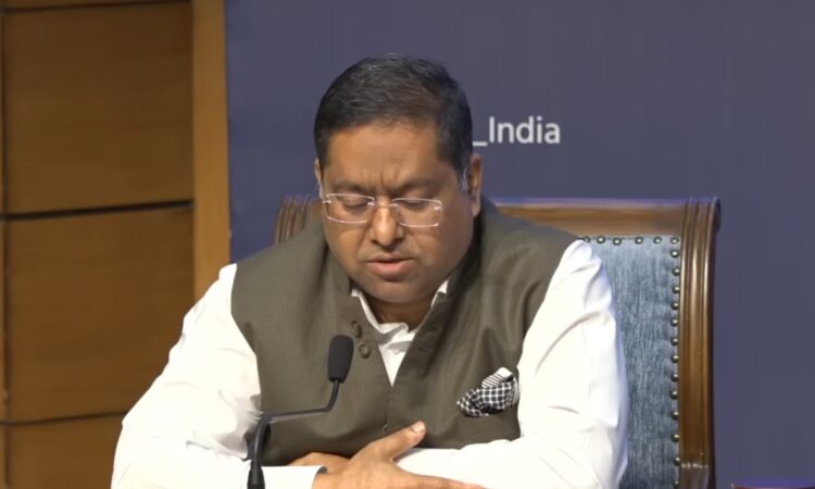 External Affairs Ministry spokesperson Randhir Jaiswal