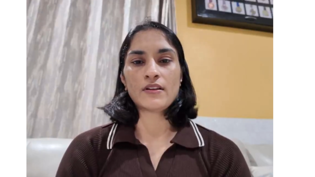 Vinesh Phogat Responds After WFI Notice, Shares Emotional Message on Social Media