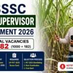 UPSSSC Cane Supervisor Recruitment [ 1182 Post ] 2026, Apply Online