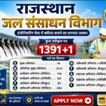 राजस्थान जल संसाधन विभाग में 1391+1 पद स्वीकृत, सहायक अभियंता के 880 पदों पर होगी भर्ती