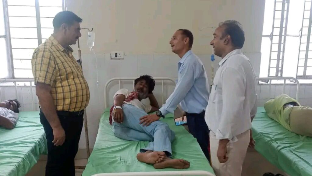 Karauli: CMHO Conducts Surprise Inspection of Medical Institutions