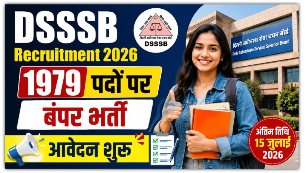 DSSSB Recruitment 2026